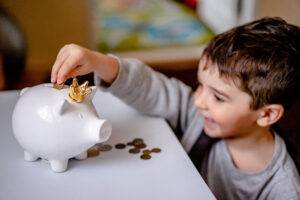 Child savings inheritance